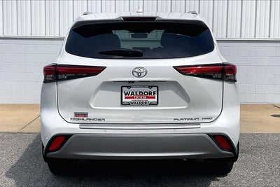 2022 Toyota Highlander Platinum