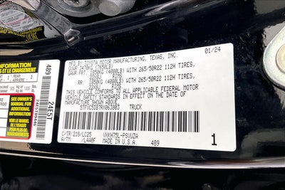 2024 Toyota Tundra i-FORCE MAX Capstone Hybrid