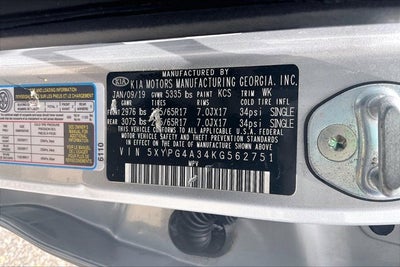 2019 Kia Sorento LX