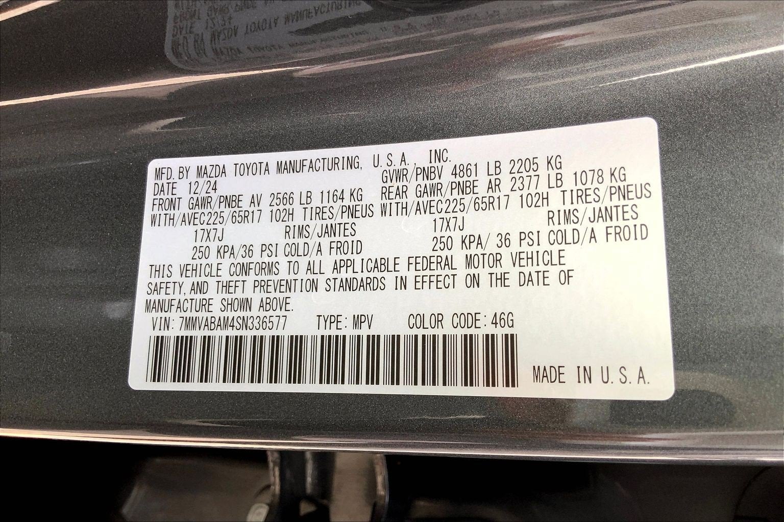 2025 Mazda Mazda CX-50 2.5 S Select Package