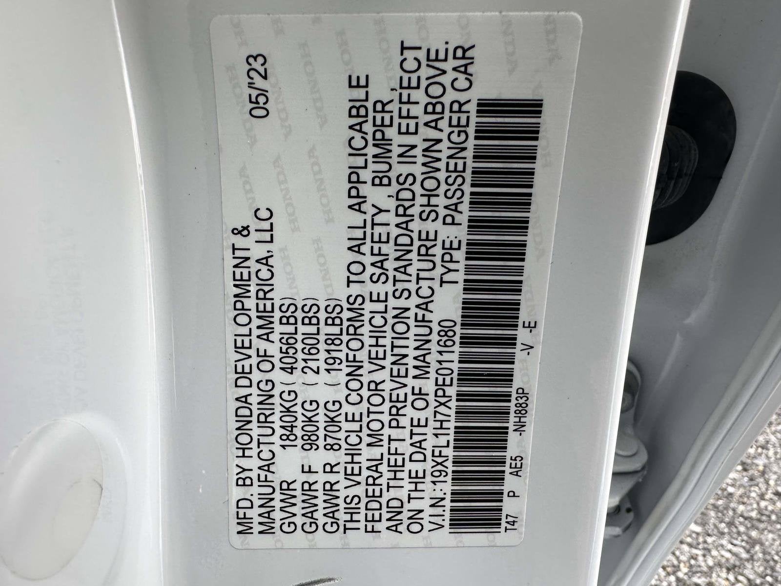 2023 Honda Civic Hatchback EX-L