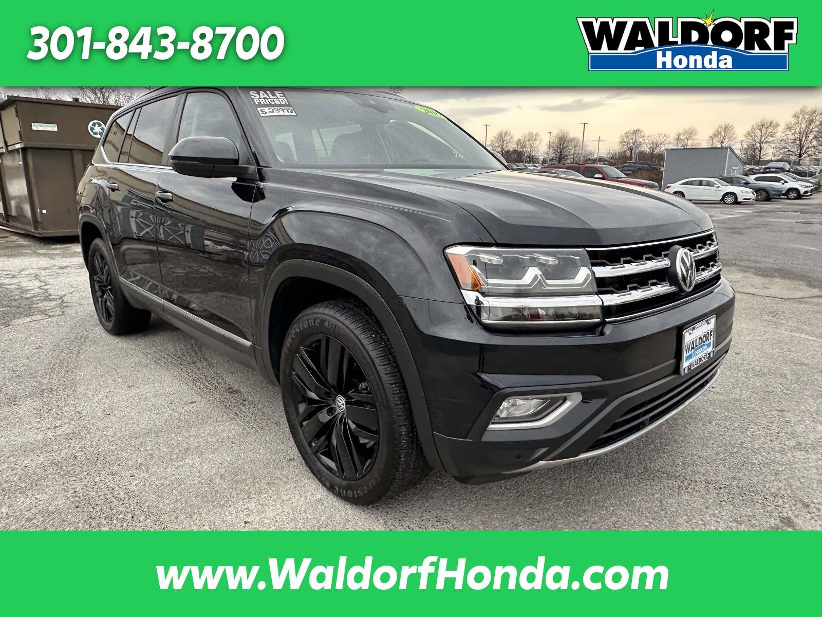 2019 Volkswagen Atlas 3.6L V6 SEL