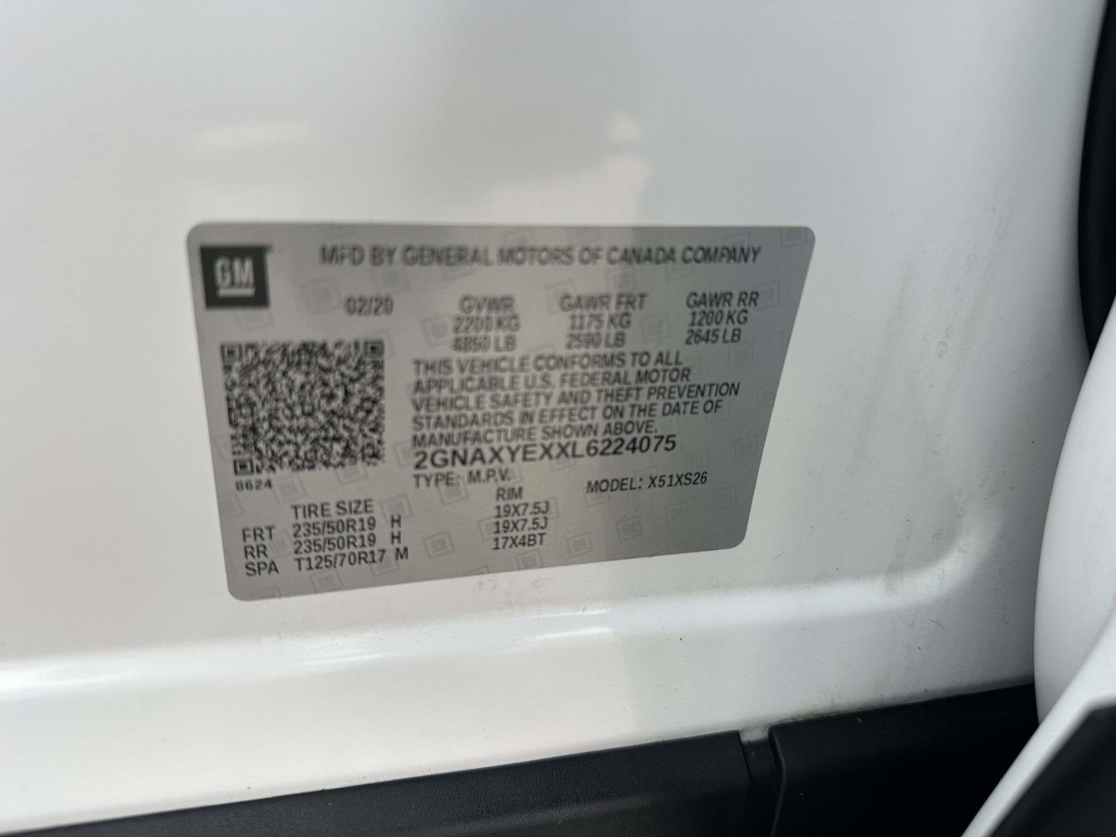 2020 Chevrolet Equinox Premier