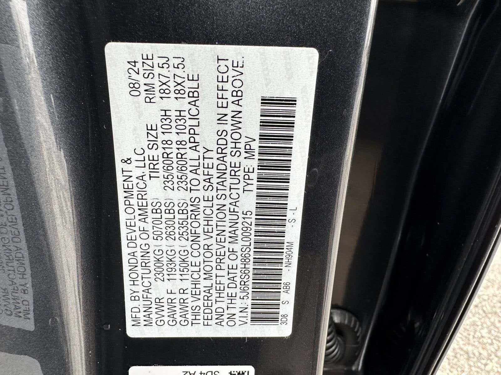 2025 Honda CR-V Hybrid Sport-L