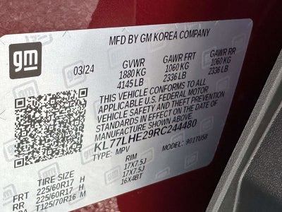 2024 Chevrolet Trax LT