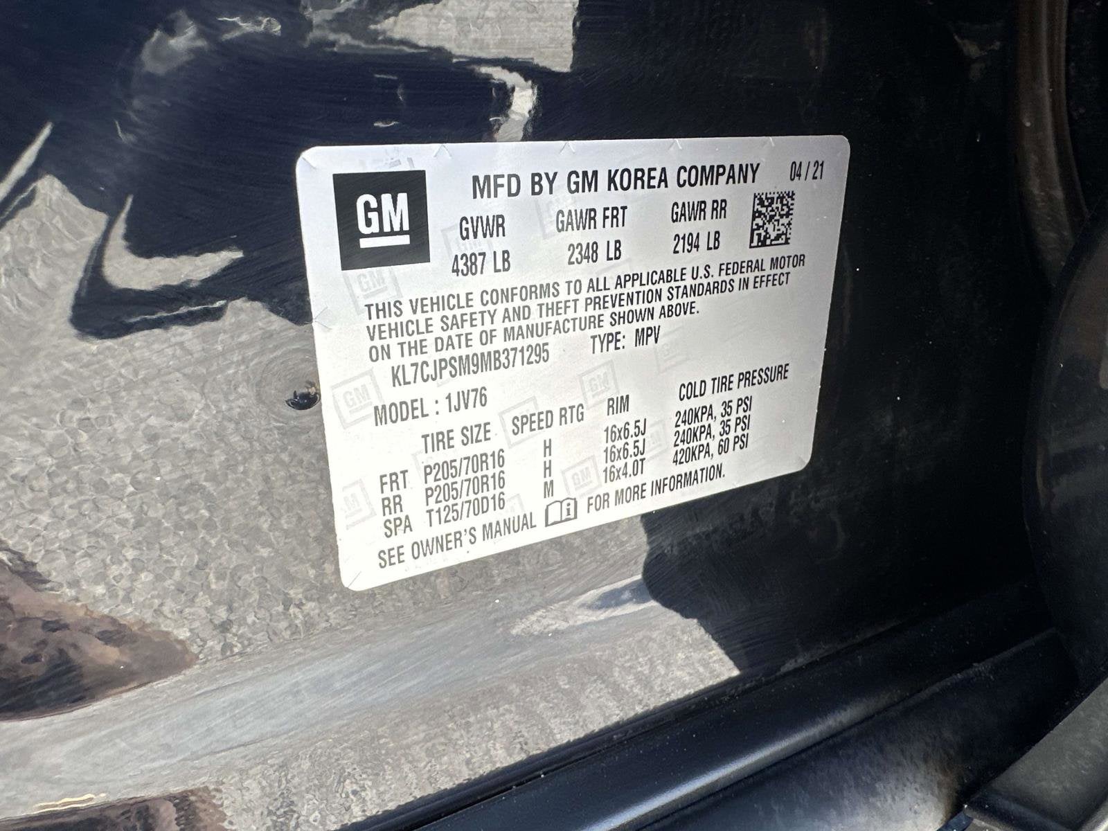 2021 Chevrolet Trax LT