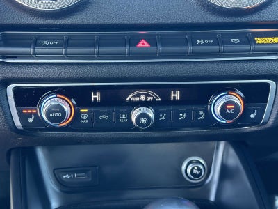 2019 Audi A3 Sedan Premium