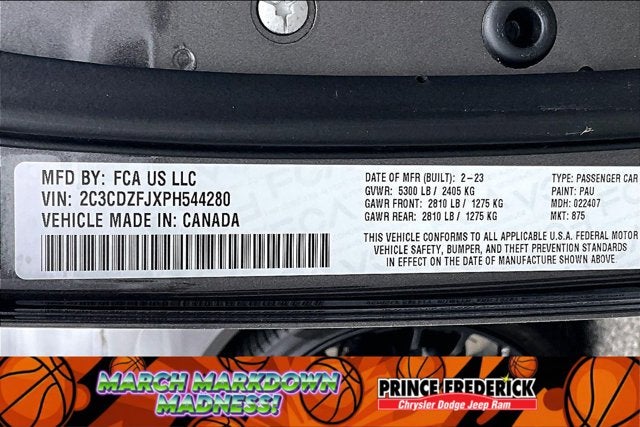 2023 Dodge Challenger R/T Scat Pack Widebody