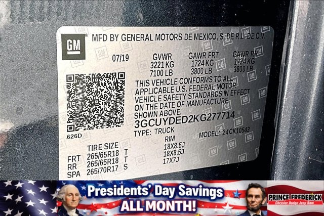 2019 Chevrolet Silverado 1500 LT