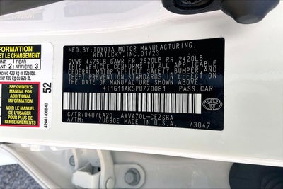 2023 Toyota Camry SE