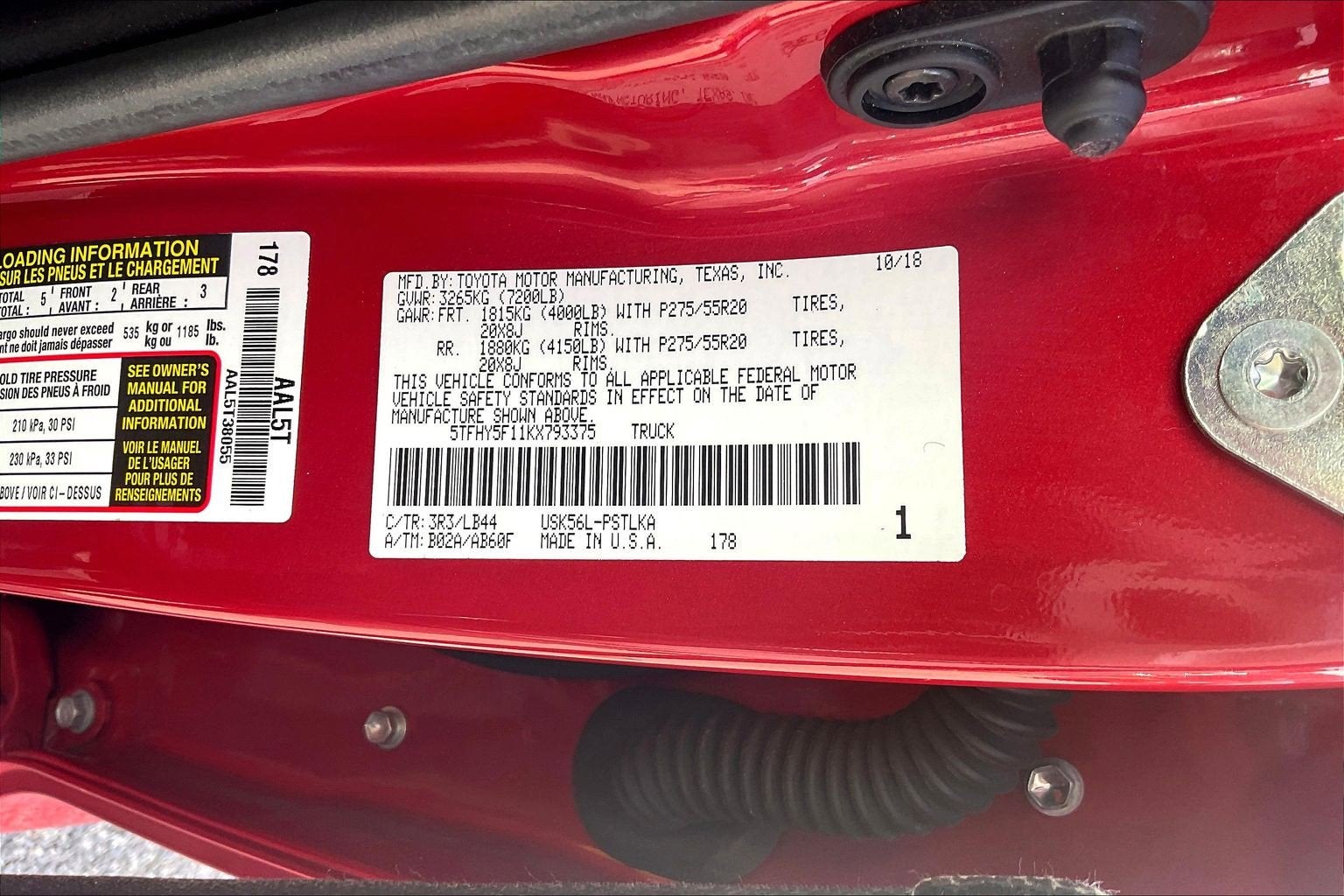 2019 Toyota Tundra Limited