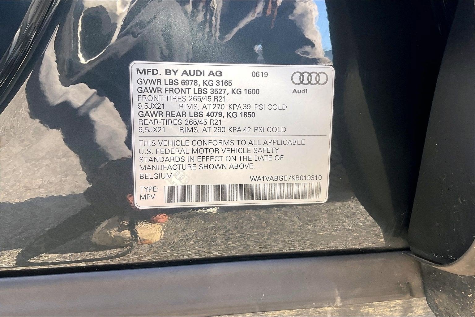 2019 Audi e-tron Prestige