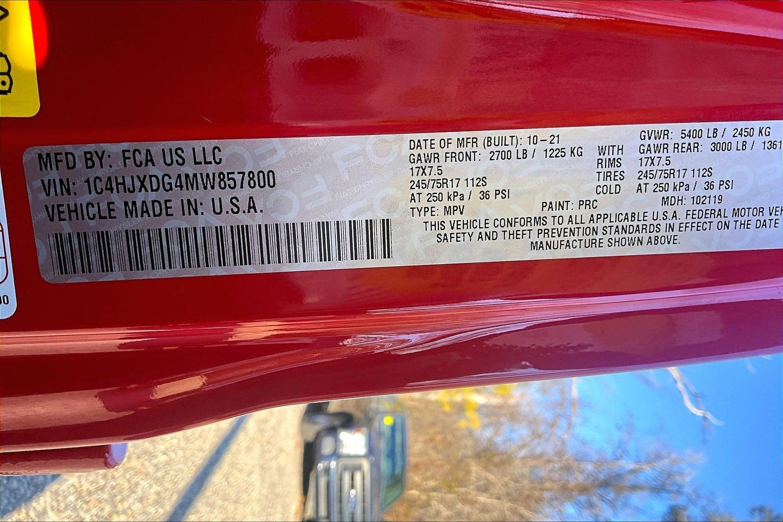 2021 Jeep Wrangler Unlimited Sport S