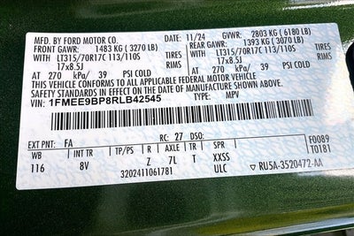 2024 Ford Bronco Badlands SASQUATCH