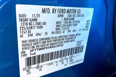 2022 Ford Maverick XLT FX4