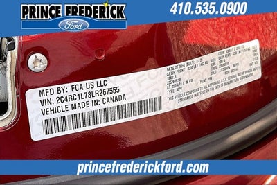 2020 Chrysler Pacifica Hybrid Touring L