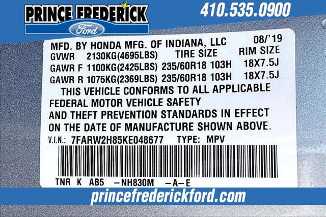 2019 Honda CR-V EX-L