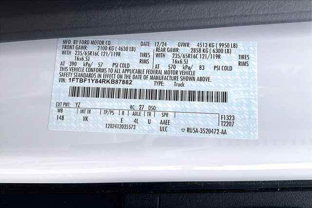 2024 Ford Transit Cargo Van 350