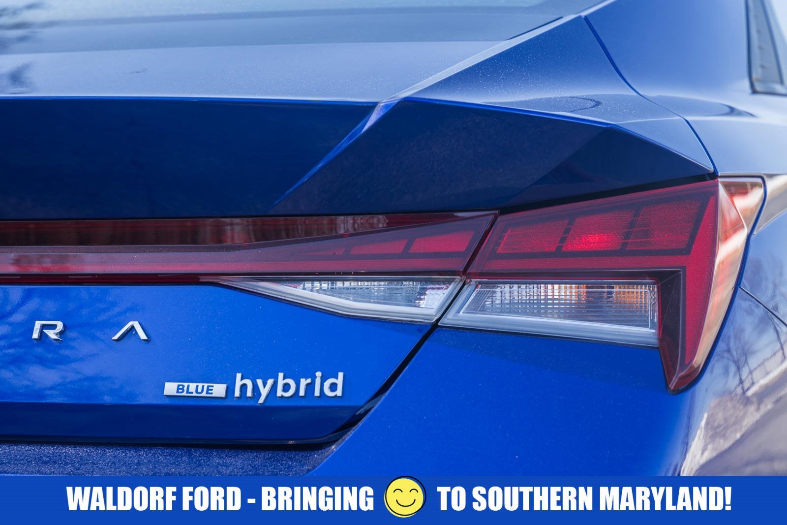 2021 Hyundai Elantra Hybrid Blue