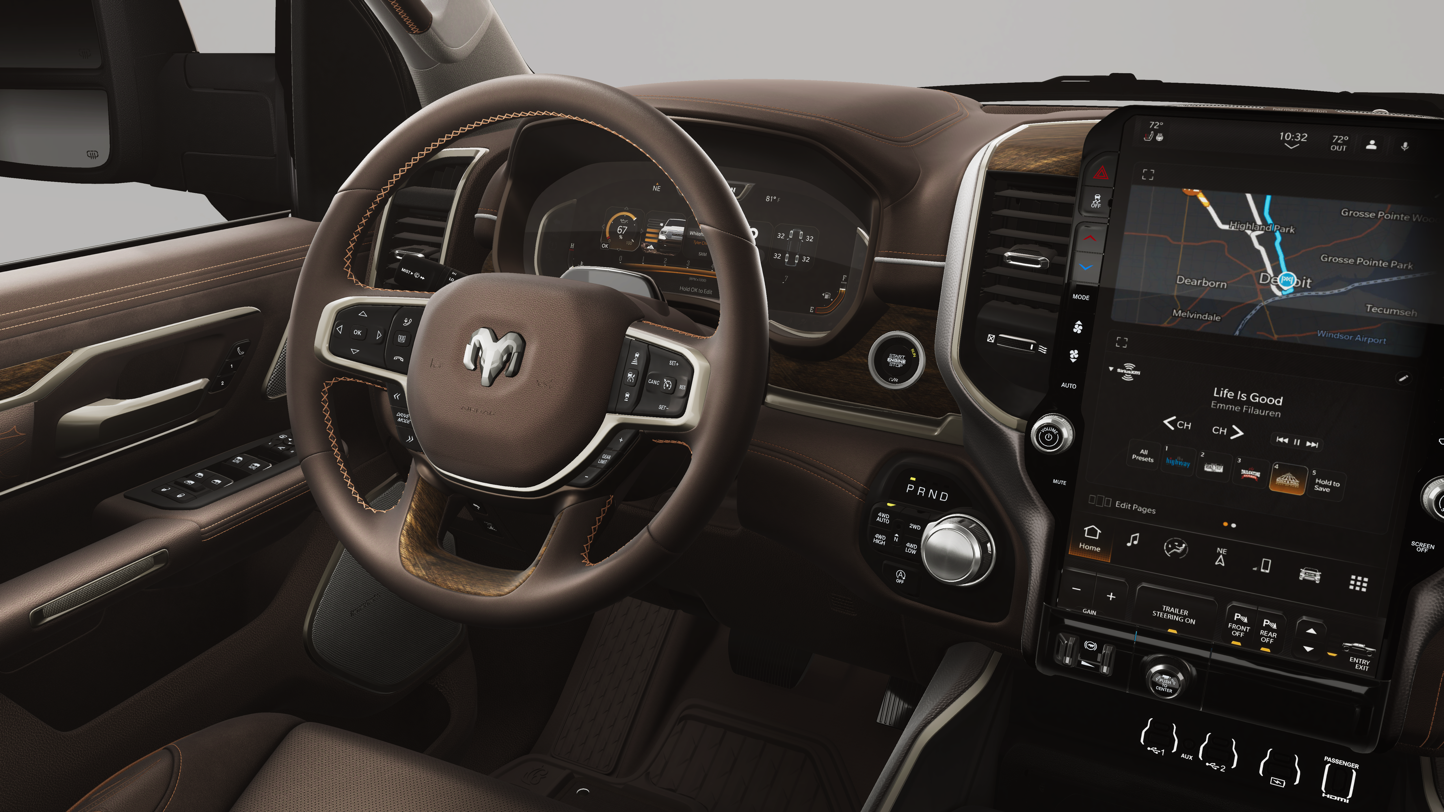 2026 RAM Ram 1500 RAM 1500 LIMITED LONGHORN CREW CAB 4X4 5'7' BOX