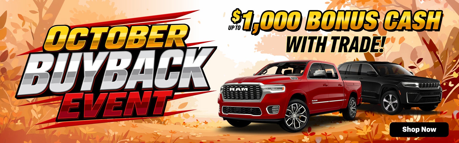 October Buy Back Event