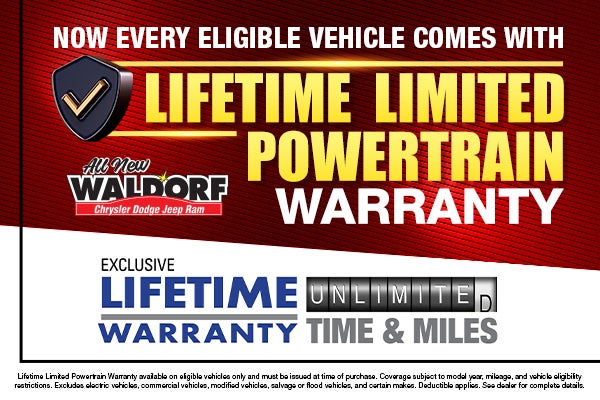 Lifetime Warranty