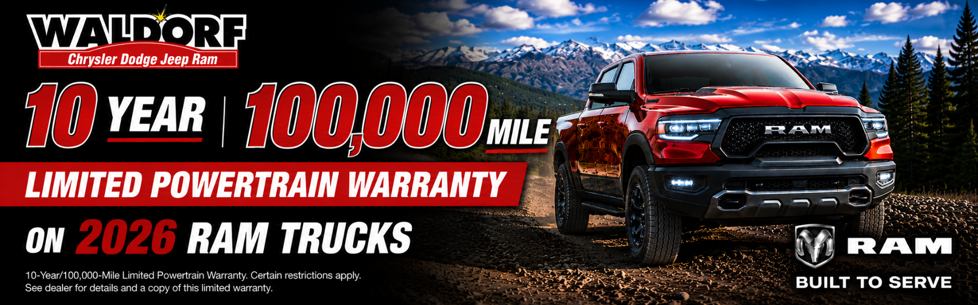 10-YR/100,000-MI Warranty