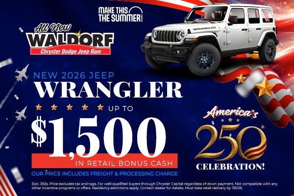 Up to $1500 in RBC on Wranglers