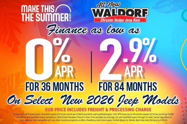 June Jeep Models